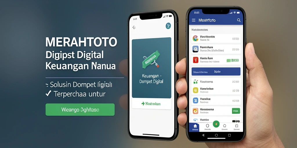Antarmuka aplikasi MERAHTOTO yang menarik dan fungsional.
